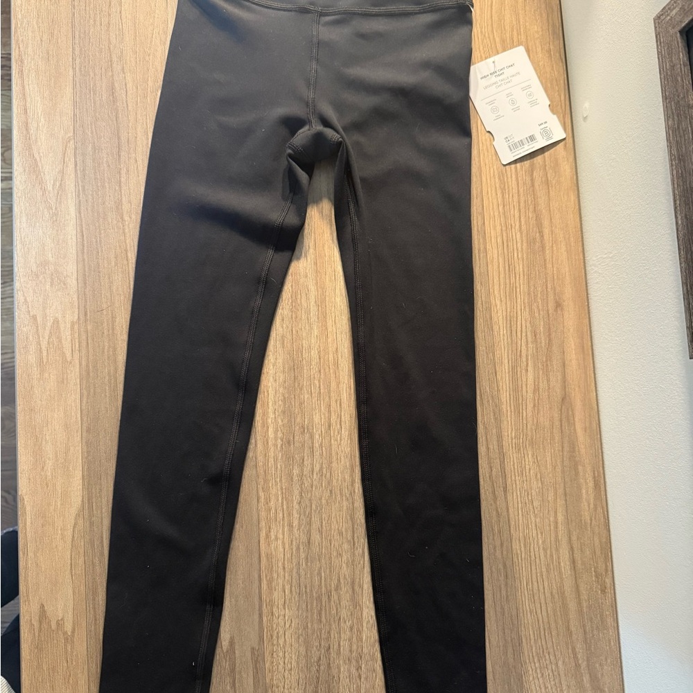 Athleta Girls High Rise Black Leggings NWT